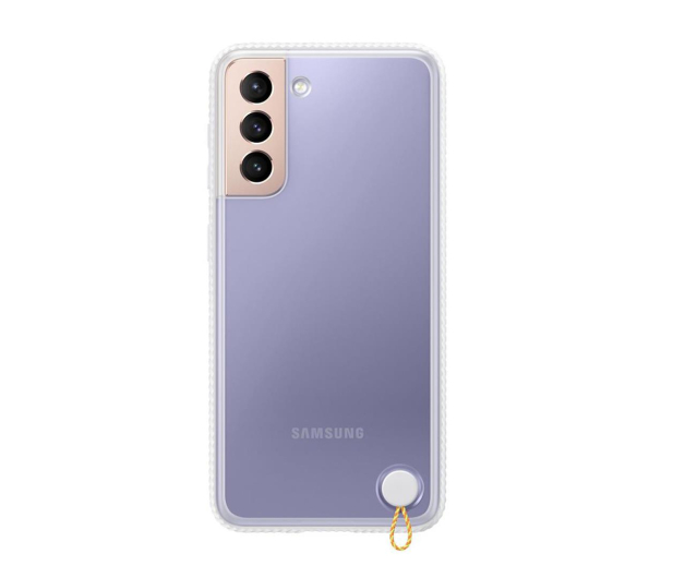 SAMSUNG Etui Clear Protective Cover do Samsung S21 White - 617350 - zdjęcie